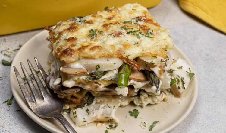 Lasanha de Bacalhau Deliciosa para o Almoço Lasanha de Bacalhau