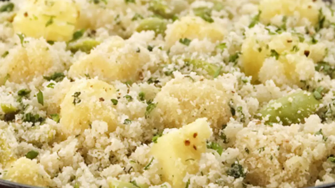 Farofa de Abacaxi Rápida e Saborosa Farofa de Abacaxi