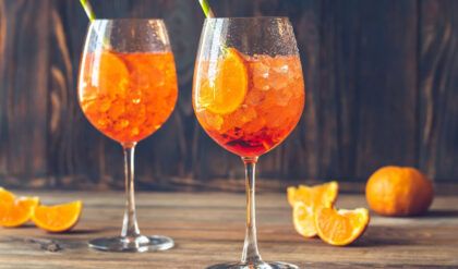 Como fazer Aperol Spritz (Receita Original do Drink) Drink Aperol Spritz