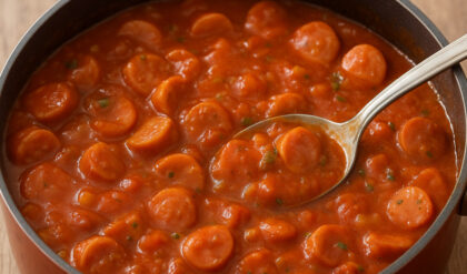 Molho de Salsicha para Cachorro Quente (Melhor Receita) Molho de salsicha para cachorro quente