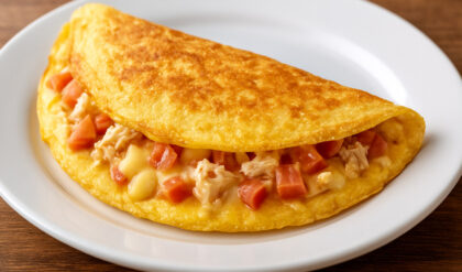 Omelete Recheado Passo a Passo (+ Opções de Recheios) Omelete Recheado