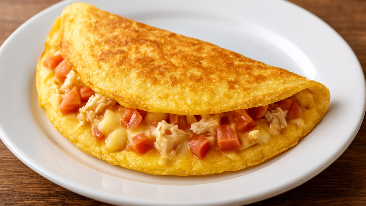 Omelete Recheado Passo a Passo (+ Opções de Recheios) Omelete Recheado