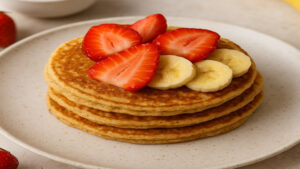 Panqueca Fit de Banana e Aveia