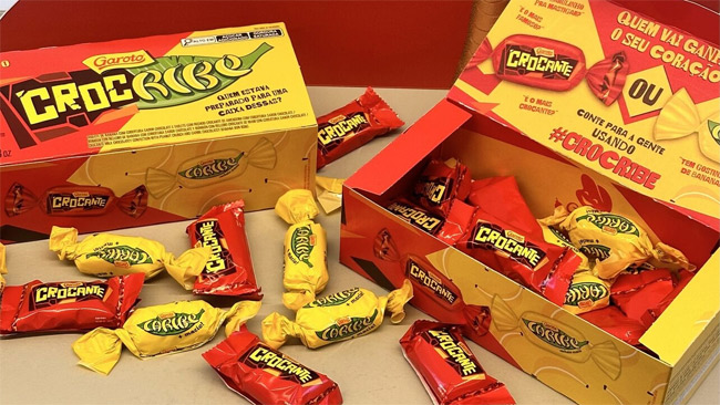 Caixa de bombons Caribe e Crocante