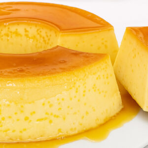 Pudim com Furinhos (Aerado)