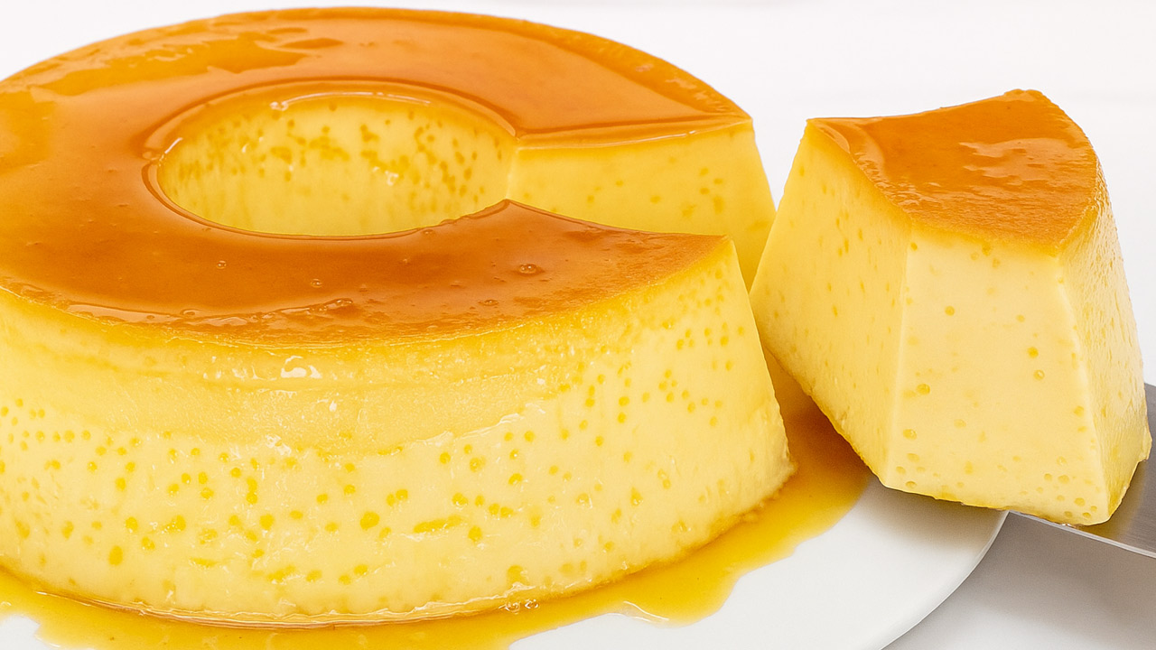 Pudim de Leite com Furinhos (Aerado) Pudim com Furinhos (Aerado)