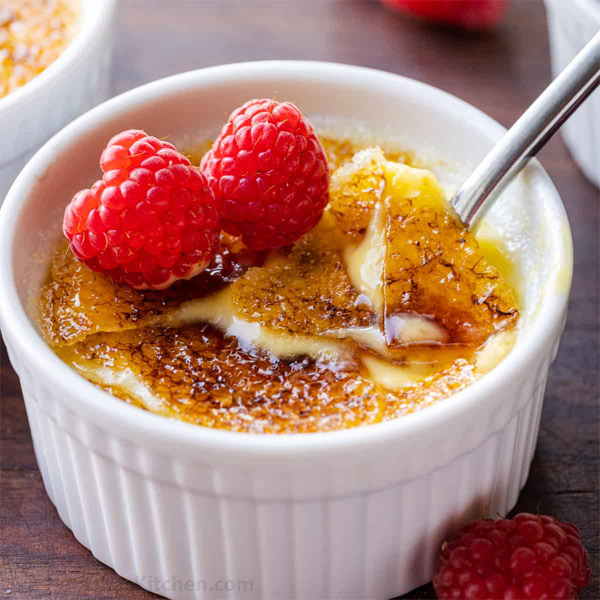 Creme Brûlée com casquinha crocante