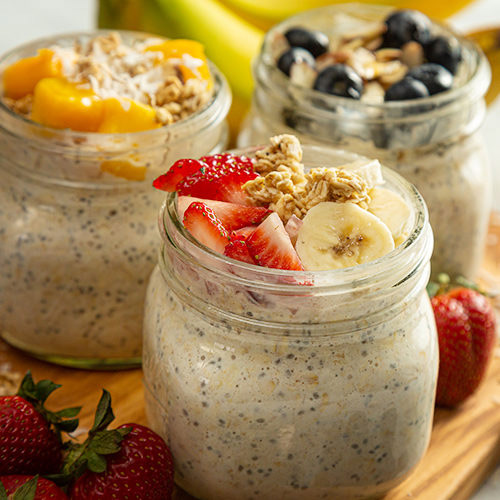 Overnight Oats com frutas