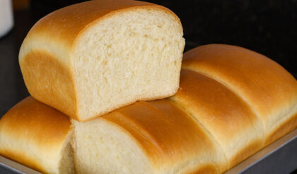 Pão caseiro da Vovó Levinho e Gostoso