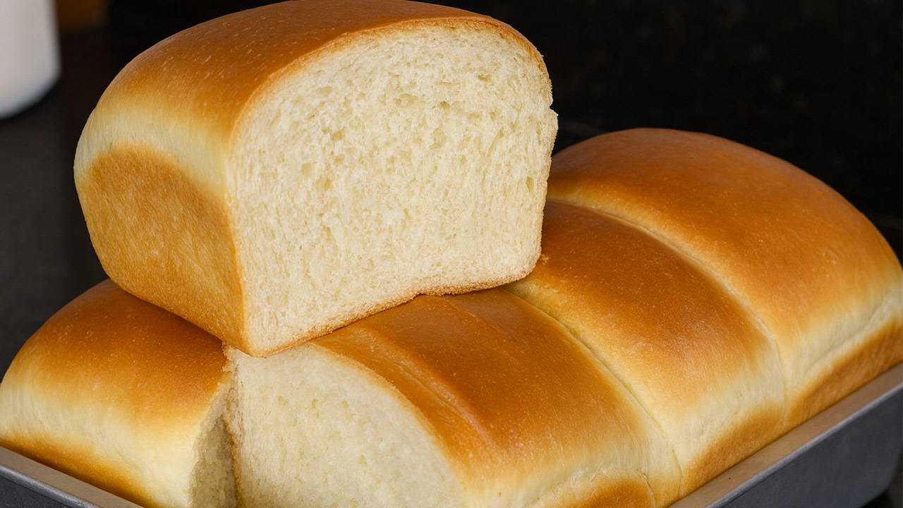 Pão caseiro da Vovó Levinho e Gostoso