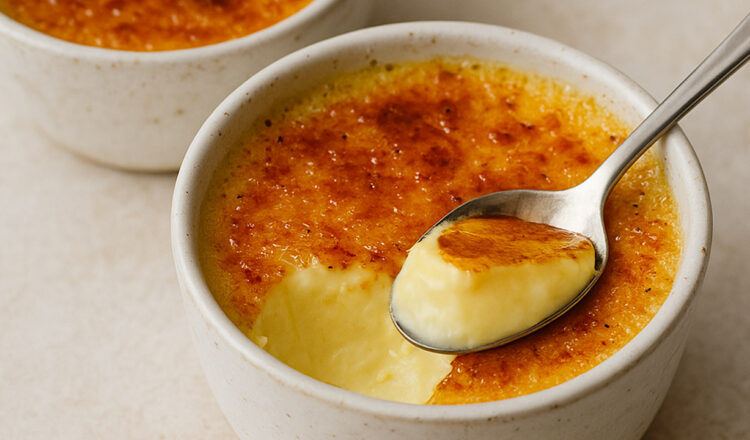 Receita de Creme Brûlée