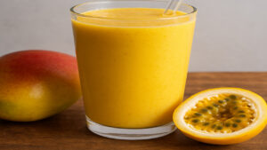 Suco de Maracujá com Manga Delicioso e Refrescante Suco de Maracujá com Manga