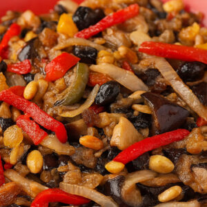 Caponata de berinjela