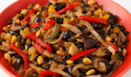 Caponata de Berinjela: Receita Passo a Passo Caponata de berinjela