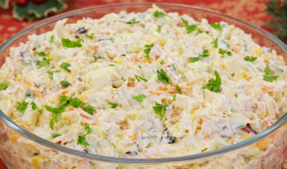 Salpicão de Frango Tradicional (Melhor Receita) Salpicão de Frango