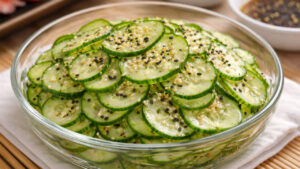 Receita de Sunomono (Salada de Pepino Japonesa) Sunomono