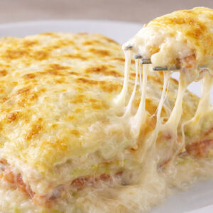 Lasanha com molho branco