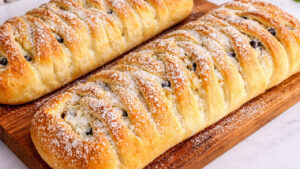 Rosca de Ricota com Passas