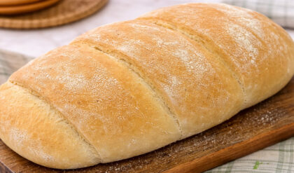 Pão de Semolina Caseiro