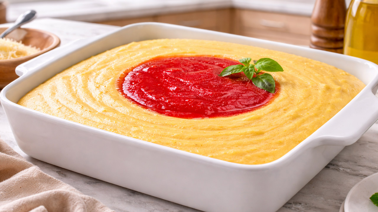 Polenta Cremosa Fácil e Rápida Polenta Cremosa Fácil