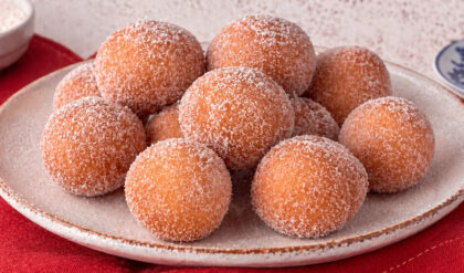 Bolinho de chuva para uma pessoa