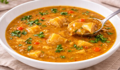 Caldo de Mocotó Caseiro Caldo de mocotó