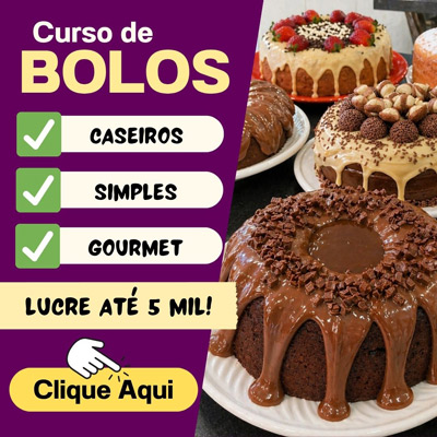 Curso de Bolos Caseiros