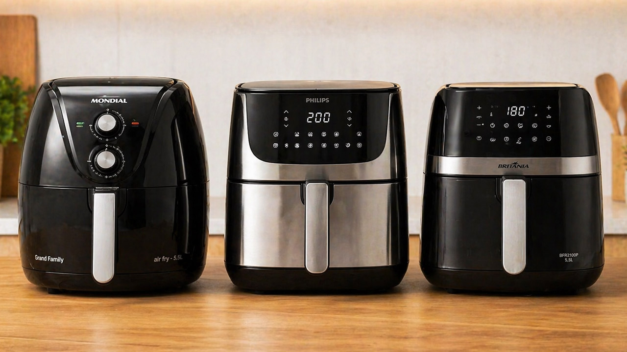 Melhor air fryer custo benefício