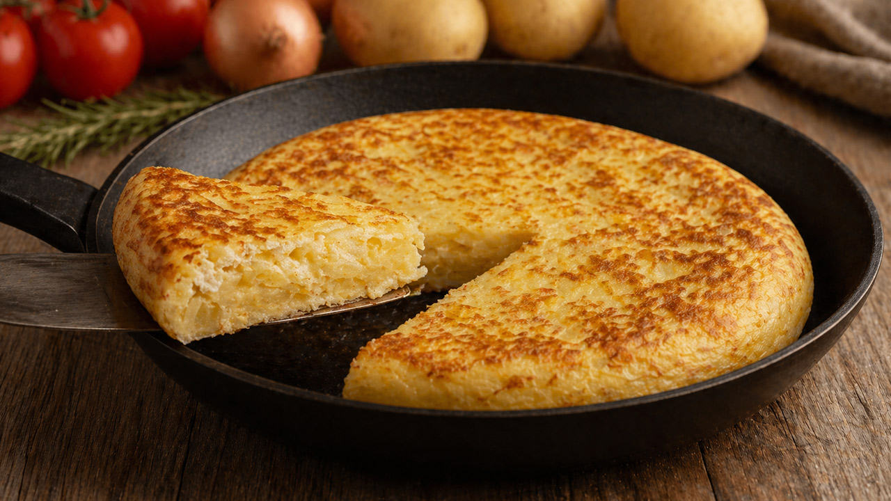 Omelete de batata