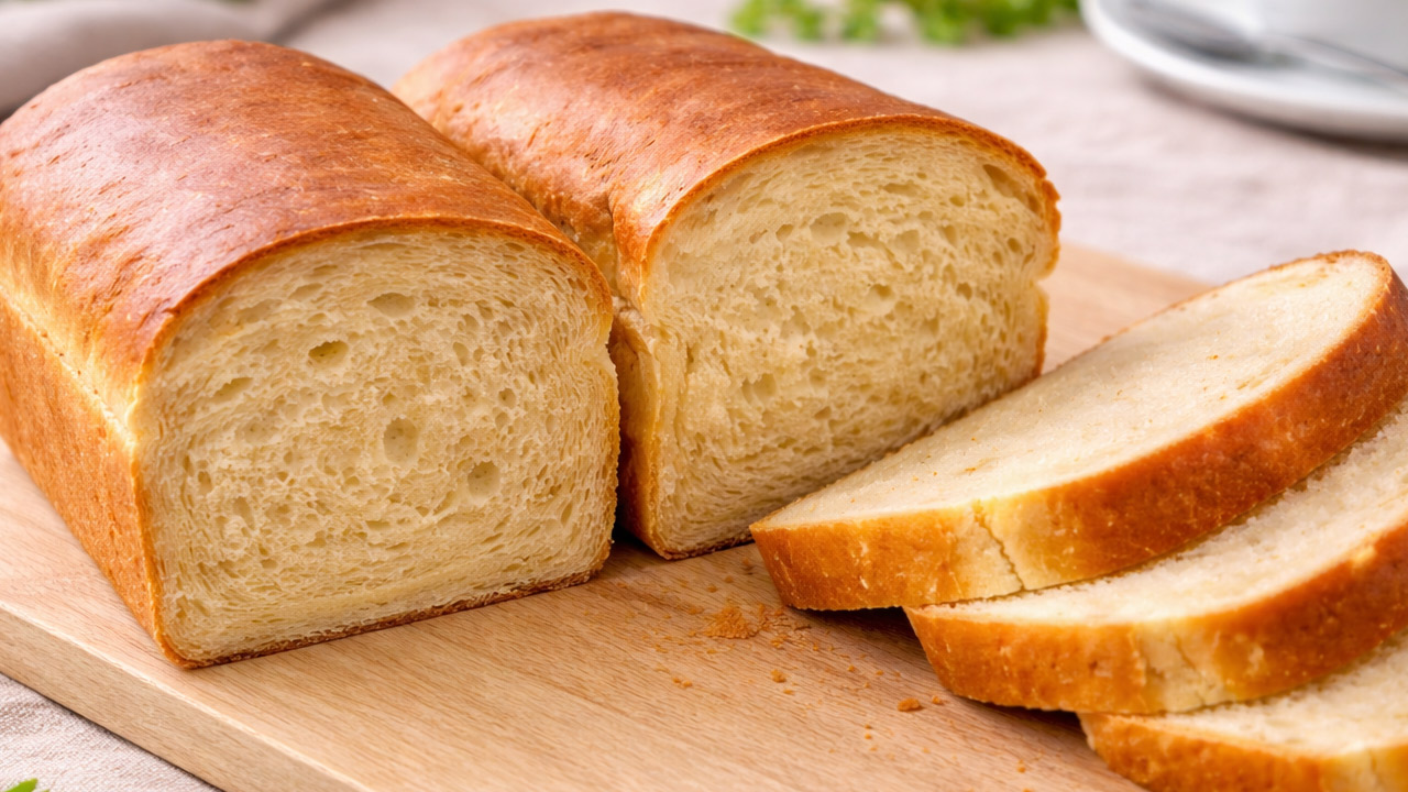 Pão caseiro fácil para iniciantes