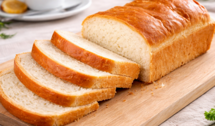 Pão de forma caseiro