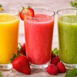 Sucos naturais de frutas