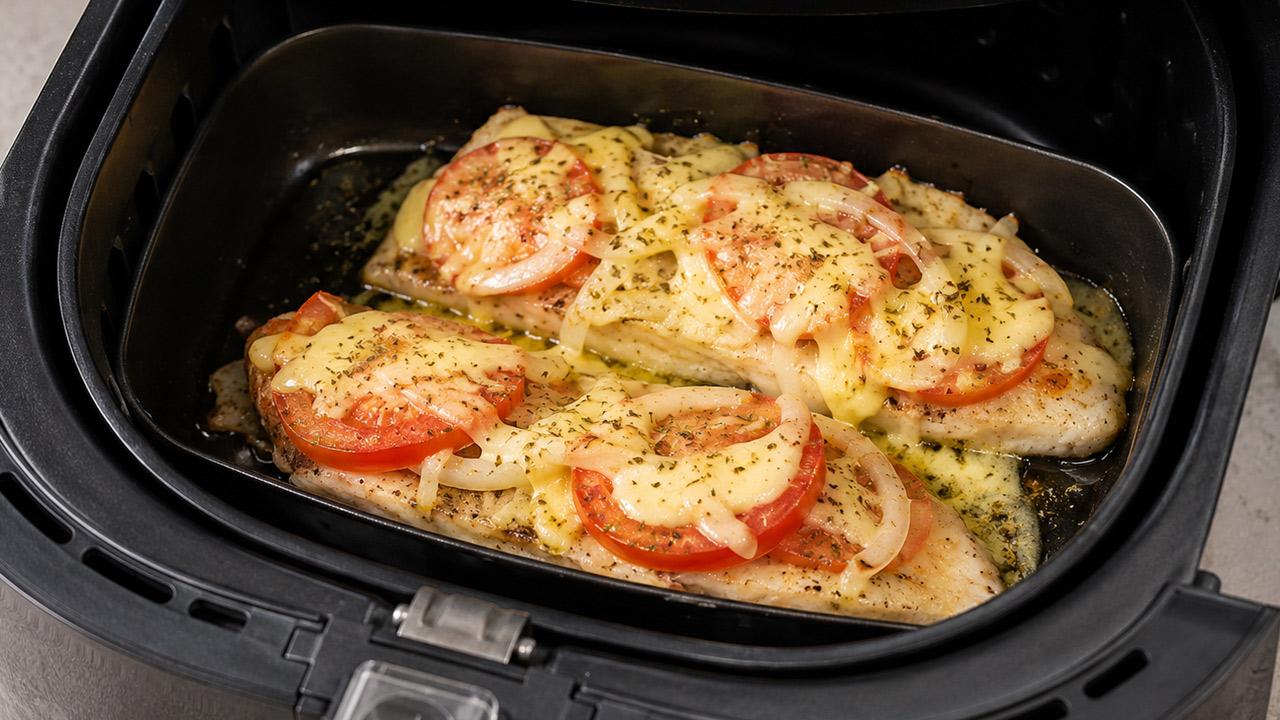 Tilápia na Air Fryer