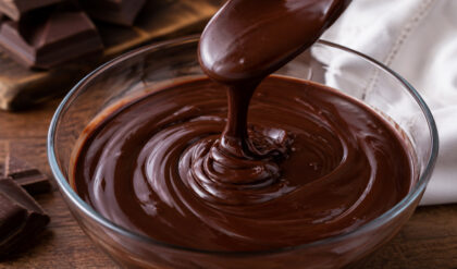 Ganache de chocolate