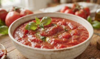 Molho de tomate caseiro