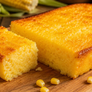 Pamonha de forno feita no liquidificador