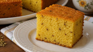 Bolo de Fubá com Erva-Doce: Receita Rápida Bolo de fubá com erva doce