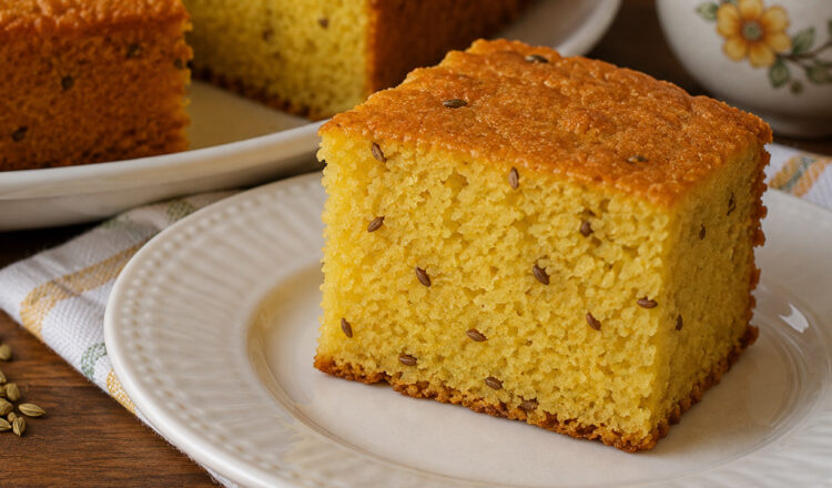 Bolo de Fubá com Erva-Doce: Receita Rápida Bolo de fubá com erva doce