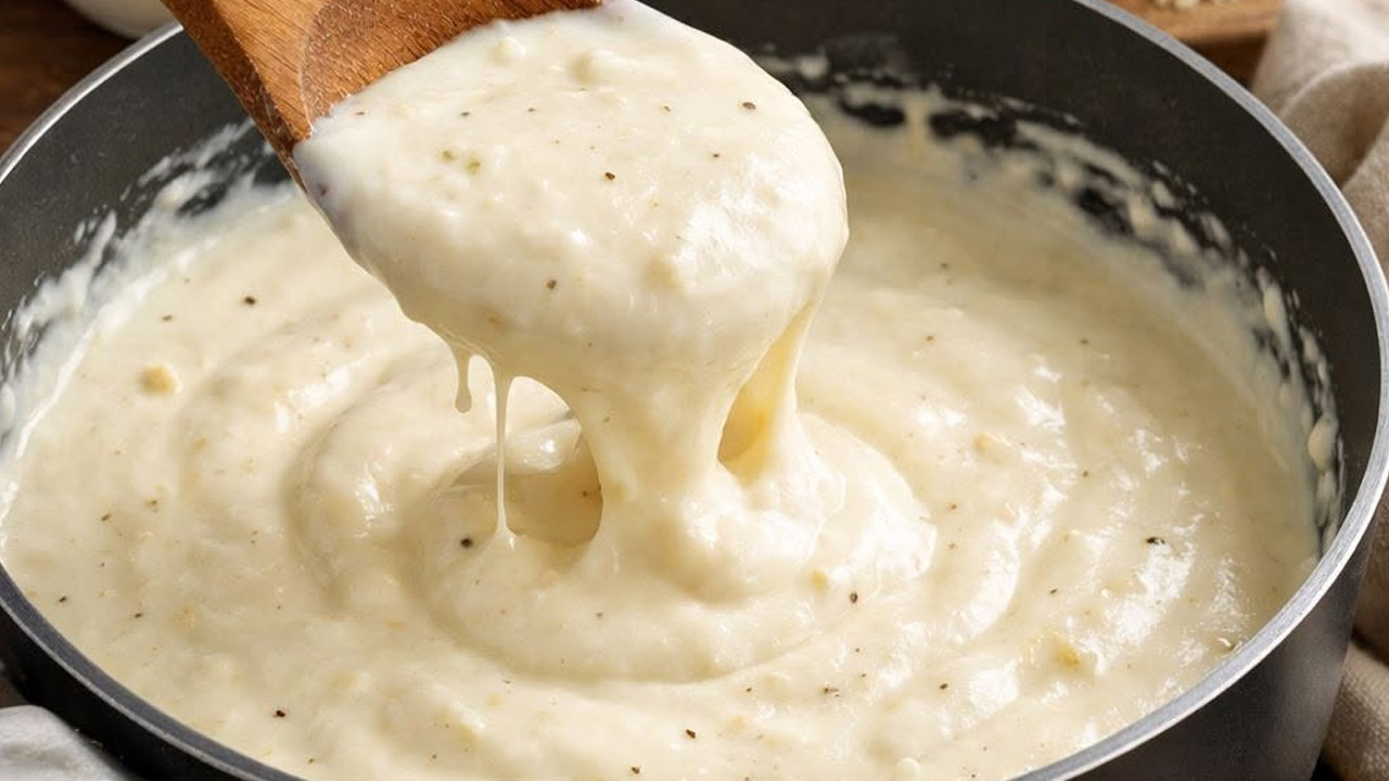 Molhos Caseiros para Petiscos (Porções): 8 Melhores Receitas Molho de queijo cremoso