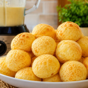 Pão de queijo de liquidificador