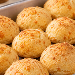 Pão de queijo com polvilho azedo
