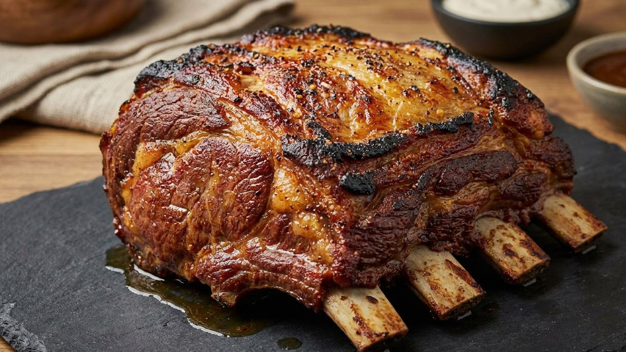 Carnes para o Natal: 11 Receitas Completas Costela bovina assada
