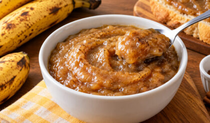 Doce de Banana Caseiro Cremoso Doce de banana caseiro em pasta