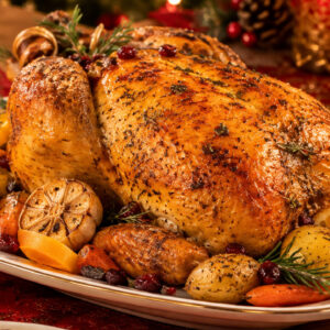 Frango Assado para fazer no Natal