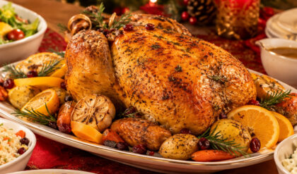 Frango Assado para fazer no Natal