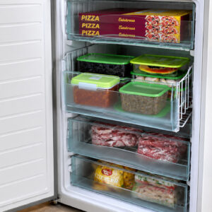 Freezer separado para organizar alimentos