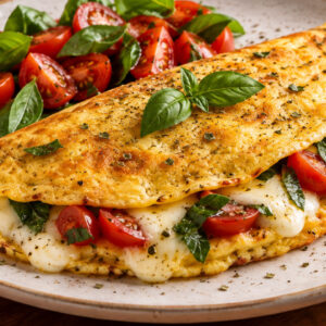 Omelete Caprese